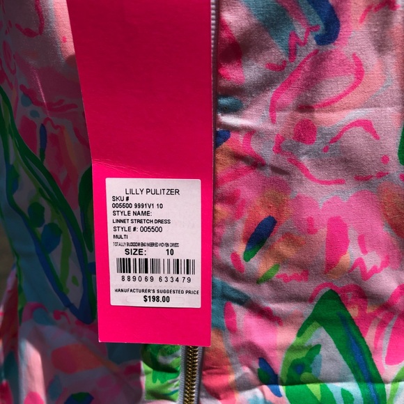 NWT Lilly Pulitzer Midi Dress - Picture 3 of 3